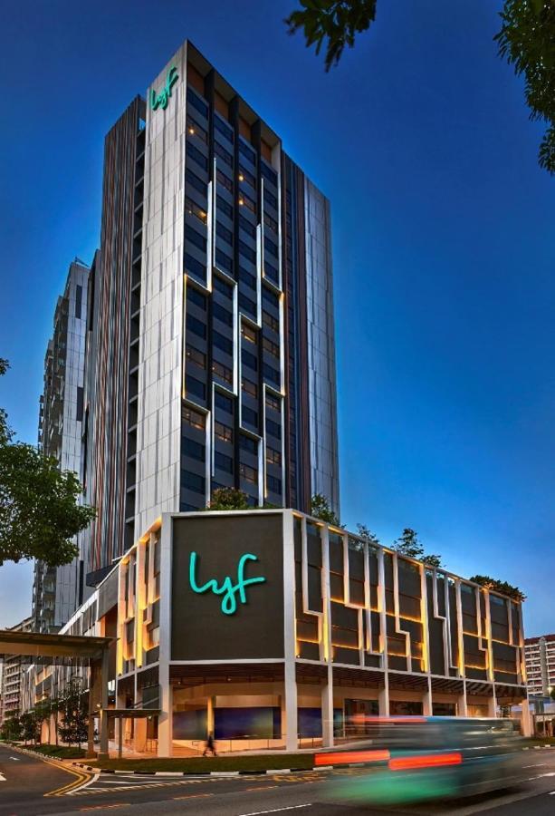 Lyf Farrer Park Singapore Aparthotel Buitenkant foto